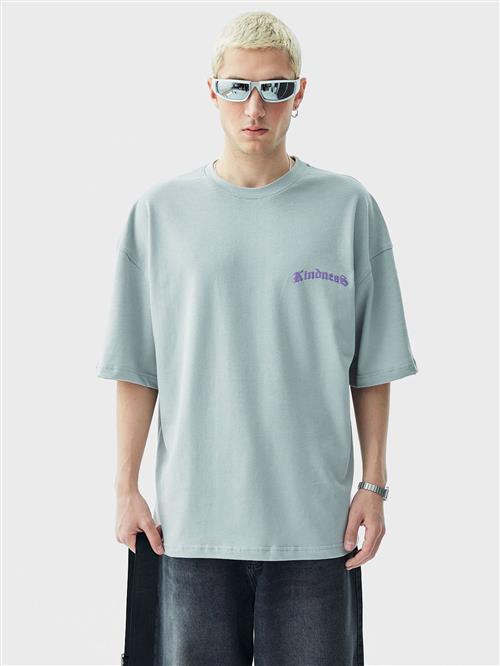 VAMOS CLO Bluser & t-shirts  blå / lilla / sort