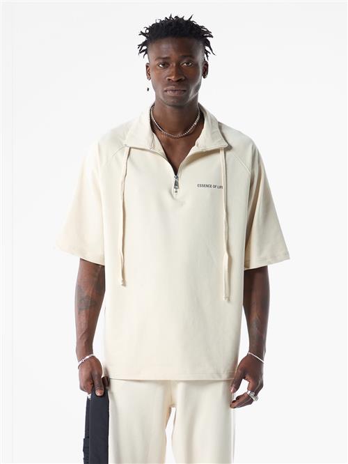 VAMOS CLO Bluser & t-shirts  beige / grå