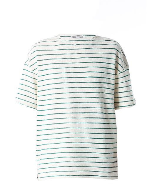 VAMOS CLO Bluser & t-shirts  grøn / hvid
