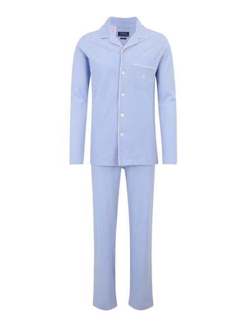Polo Ralph Lauren Pyjamas lang  lyseblå / hvid