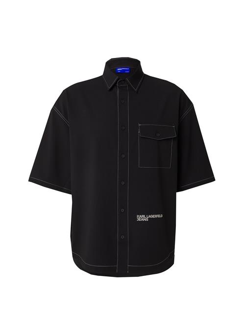 KARL LAGERFELD JEANS Skjorte  sort / hvid
