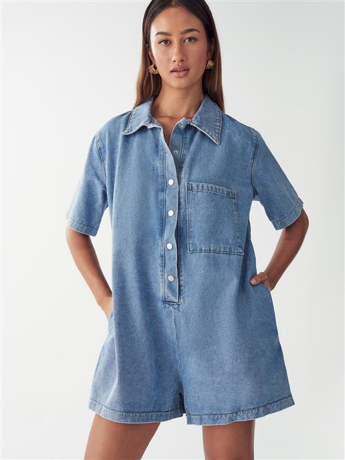 St MRLO Jumpsuit 'DENIM PLAYSUIT'  blue denim