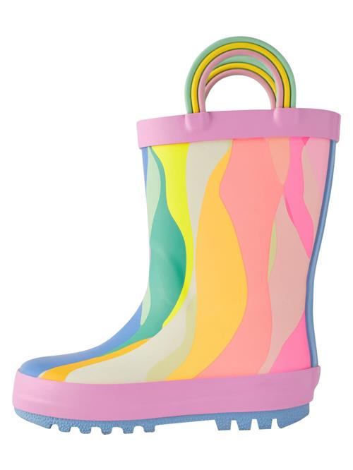 Next Gummistøvler  blå / lysegul / lavendel / lyserød