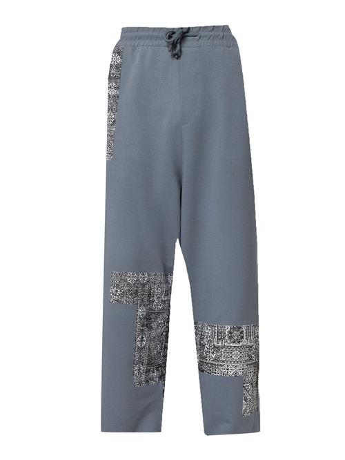 VAMOS CLO Bukser  basalgrå / sort / hvid