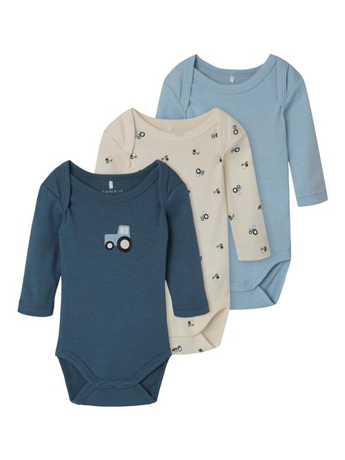 NAME IT Sparkedragt/Body  beige / marin / lyseblå / hvid