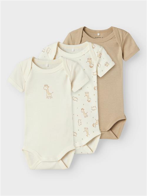 NAME IT Sparkedragt/Body  creme / mørkebeige