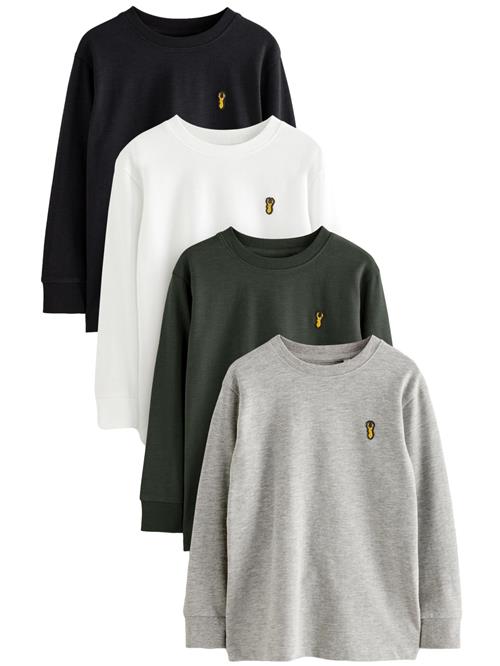 Next Shirts  grå-meleret / mørkegrøn / sort / hvid