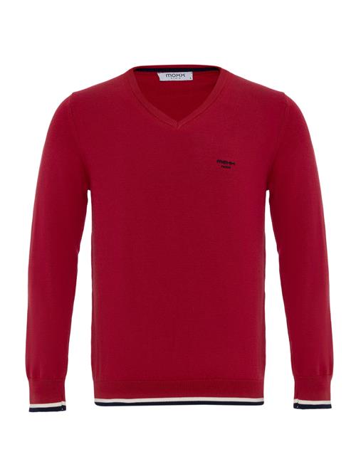 Moxx Paris Pullover  rubinrød / sort / hvid