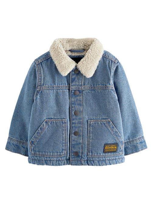 Next Overgangsjakke  creme / blue denim