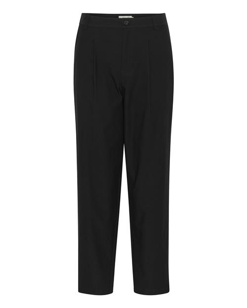 Cream Bukser med lægfolder 'CRComia'  sort