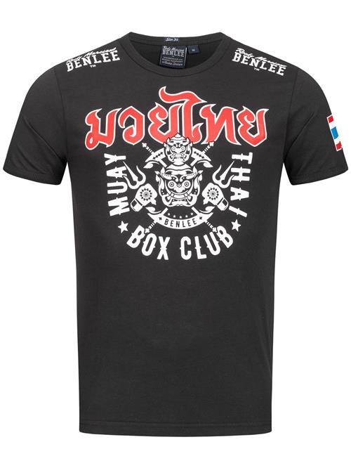 Benlee Funktionsskjorte 'Thaicity'  blodrød / sort / hvid