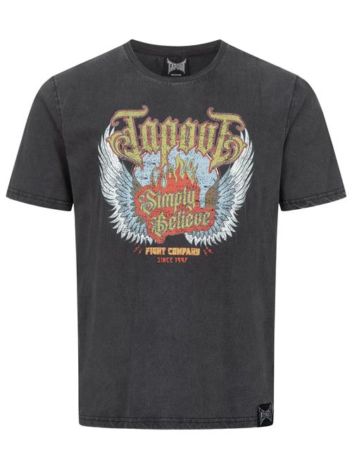 Tapout Bluser & t-shirts 'Dellano'  lemon / grå / lys rød / hvid