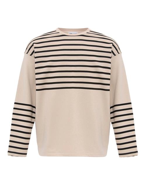 VAMOS CLO Sweatshirt  taupe / sort