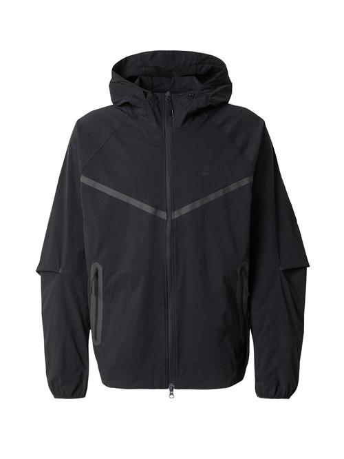 Nike Sportswear Overgangsjakke  grå / sort
