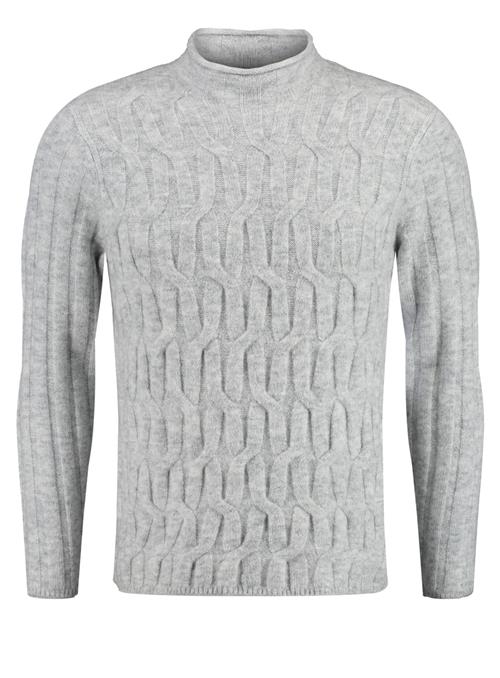 Key Largo Pullover 'FOUNDER'  lysegrå
