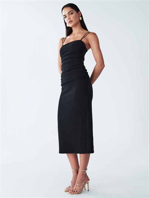 BWLDR Coctailkjole 'RYETTE MIDI DRESS'  sort