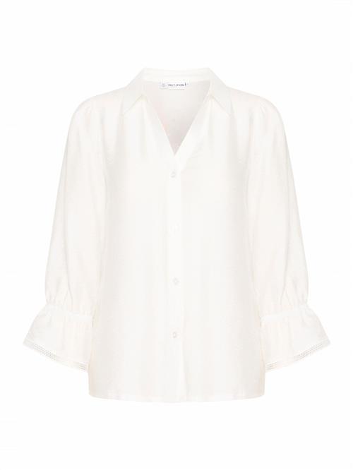 PULZ Jeans Bluse 'Tori'  offwhite