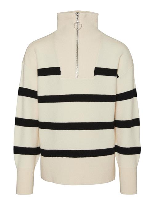 Vero Moda Girl Pullover 'VMSABA'  creme / sort