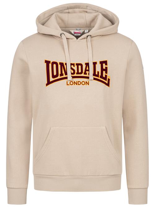 LONSDALE Sweatshirt 'Classic'  sand / gul / burgunder