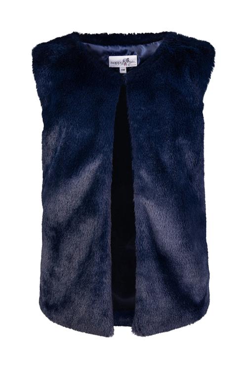 happy girls Vest  navy