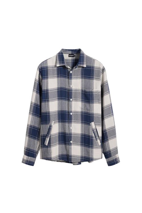 Desigual Skjorte  navy / uldhvid
