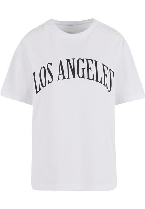 Miss Tee Shirts 'Los Angeles City'  sort / hvid