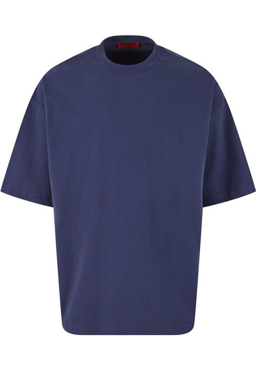 Prohibited Oversized bluse 'Savile Row'  marin / indigo / rød / hvid