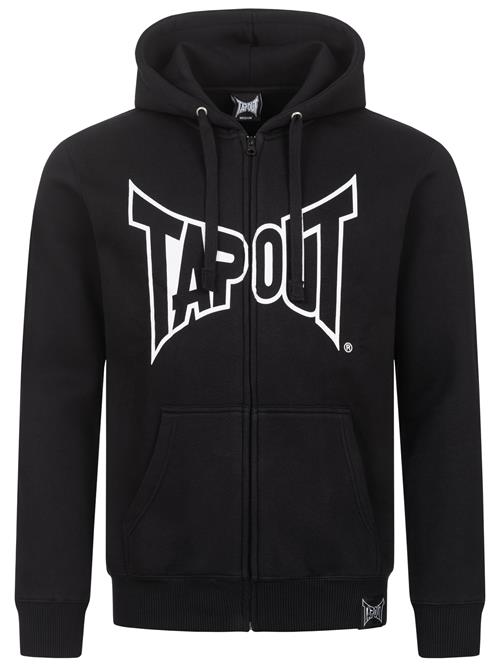 Tapout Sweatjakke 'Marfa'  sort / hvid