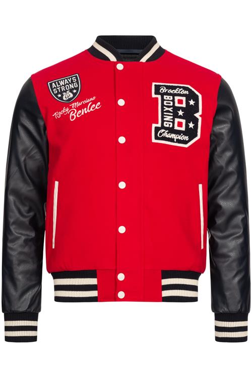 Benlee Overgangsjakke 'Newark'  rød / sort / hvid