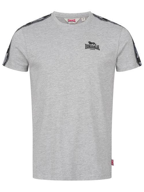 LONSDALE Bluser & t-shirts 'Brindister'  grå / lysegrå / sort