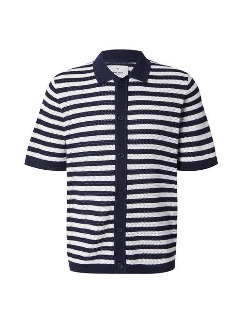 Jack & Jones Premium Skjorte 'JPRBLAJones'  navy / hvid