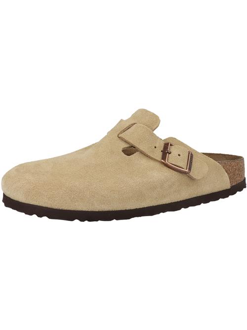 BIRKENSTOCK Pantoletter 'Boston'  cappuccino