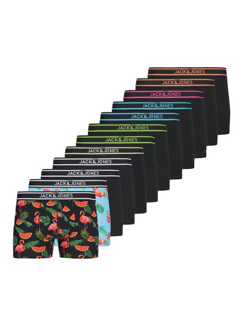 JACK & JONES Boksershorts 'JACWatermelon'  lyseblå / orange / sort / hvid