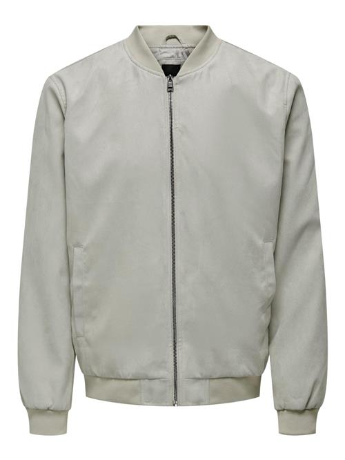 Only & Sons Overgangsjakke 'ONSLucas'  greige / lysegrå