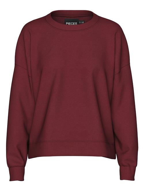PIECES Sweatshirt 'PCChilli'  merlot