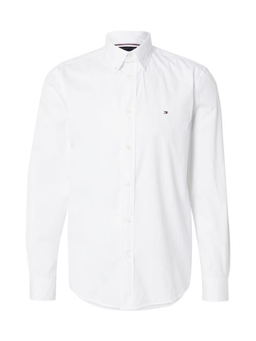 TOMMY HILFIGER Skjorte 'Flex'  marin / rød / hvid