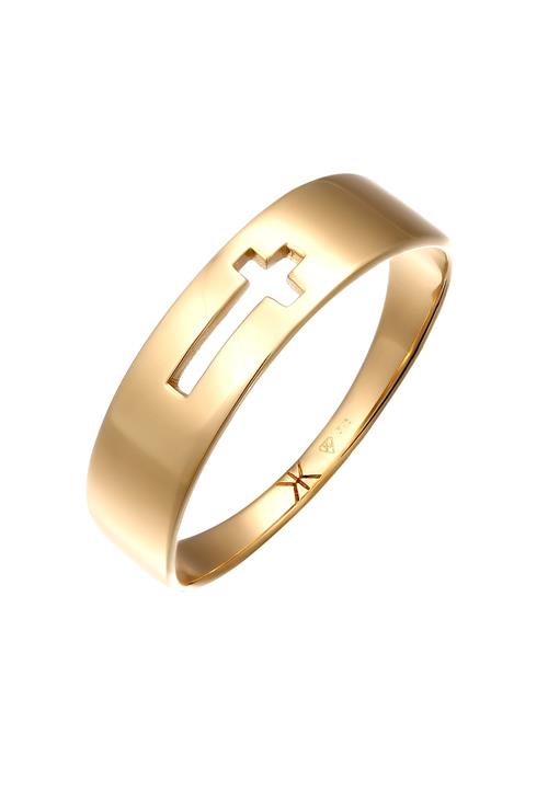 KUZZOI Ring 'Kreuz'  guld
