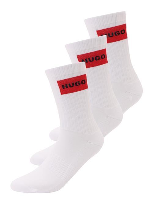HUGO Sokker  rubinrød / sort / hvid