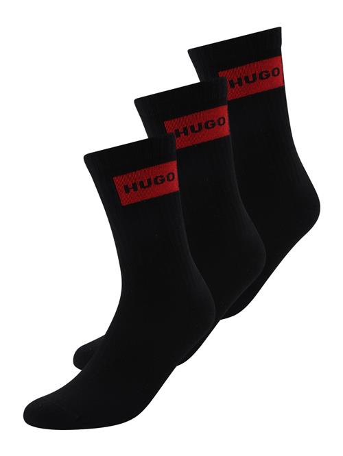 HUGO Sokker  rubinrød / sort