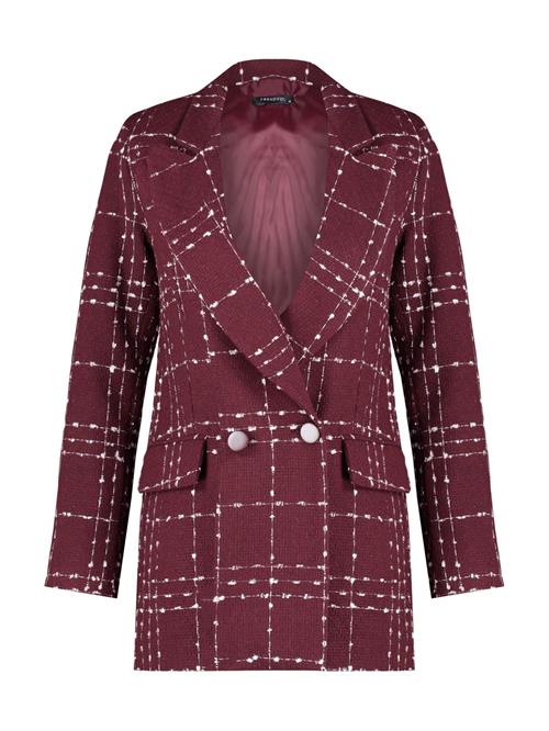 Se Trendyol Blazer  vinrød / hvid hos About You