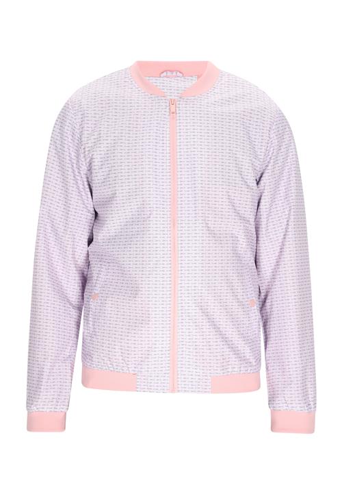 COSIMON Overgangsjakke  pastellilla / lys pink / sort