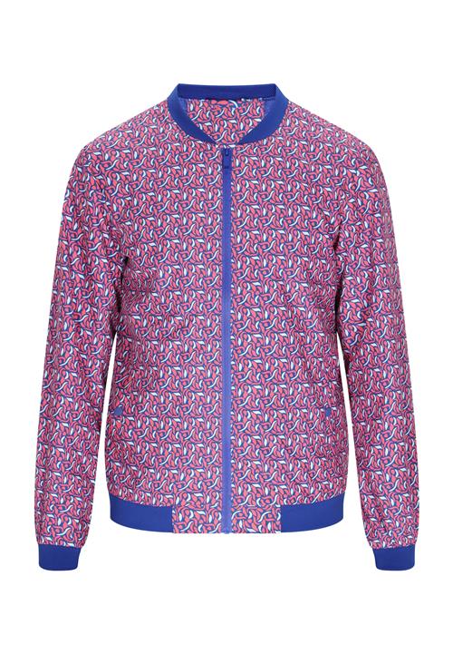 COSIMON Overgangsjakke  blå / lyseblå / koral