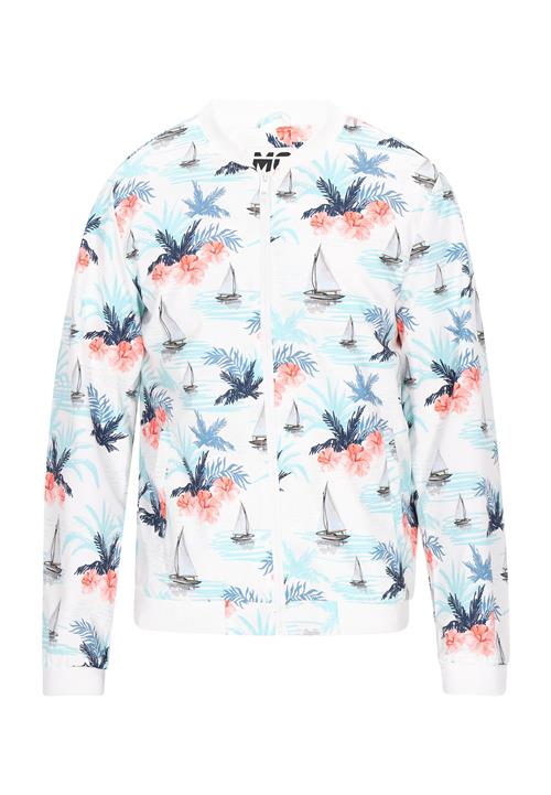 Mo ATHLSR Overgangsjakke  marin / aqua / koral / hvid