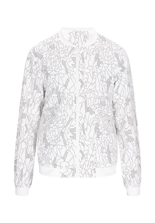 COSIMON Overgangsjakke  grafit / hvid