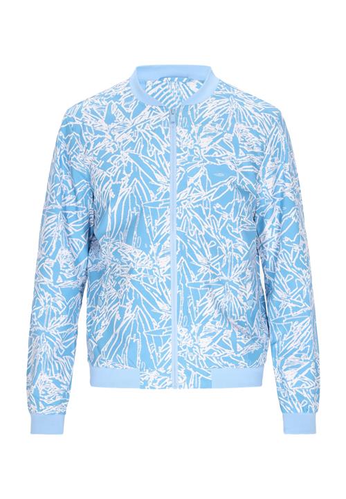 COSIMON Overgangsjakke  lyseblå / hvid