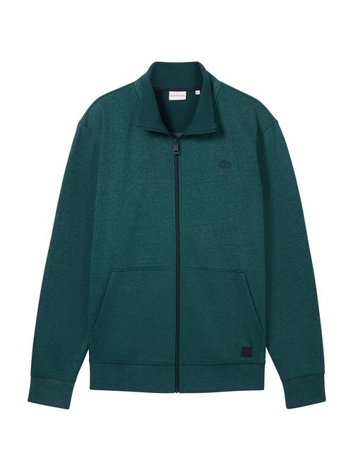 TOM TAILOR Sweatjakke  mørkegrøn