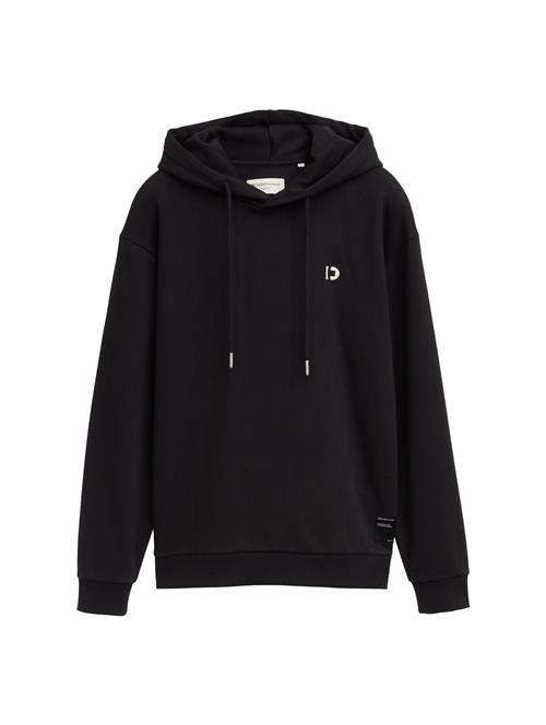 TOM TAILOR DENIM Sweatshirt  sort / hvid