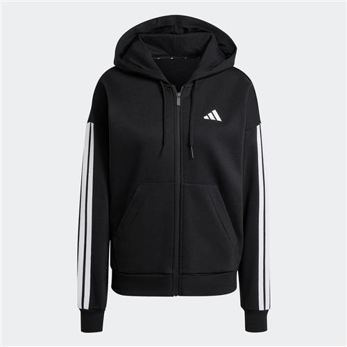 ADIDAS SPORTSWEAR Sportssweatjakke 'Essentials'  sort / hvid