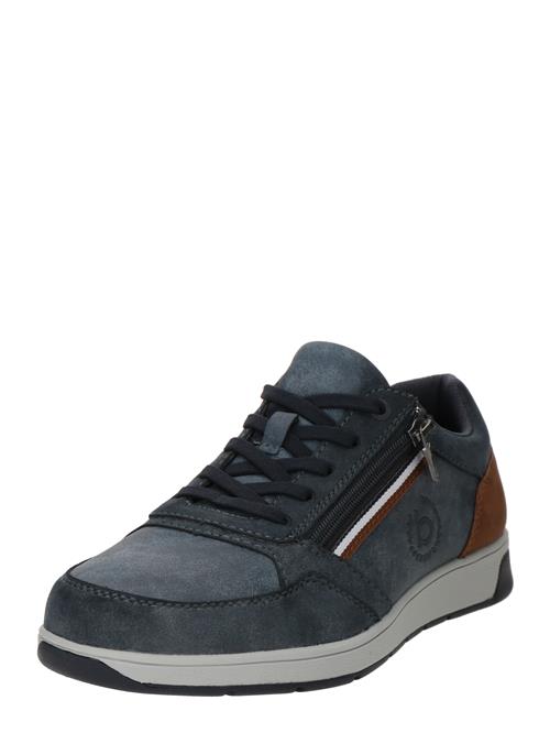 bugatti Sneaker low 'Arriba'  navy / karamel / hvid