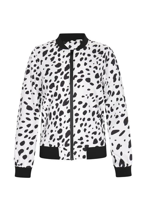 Sidona Overgangsjakke  sort / hvid